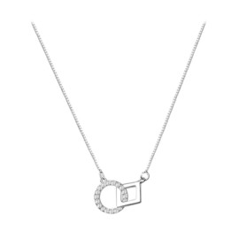 Stříbrný náhrdelník Favor s kubickou zirkonií