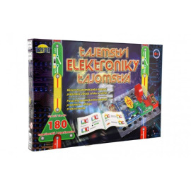 Dromader Tajemství elektroniky 180 experimentů na baterie v krabici 42x28,5x4cm od 6 let