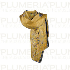 Plumeria Klimt Hedvábný šál Adele