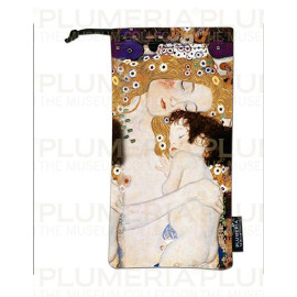Plumeria Klimt Látkové pouzdro na brýle 3 věky života