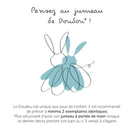 Doudou et Compagnie Paris Doudou Plyšová mini hračka muchláček 20 cm kočka