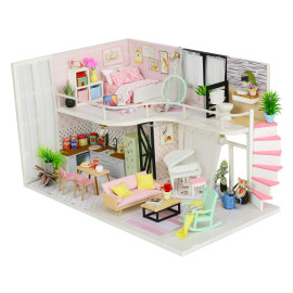 2Kids Toys miniatura domečku Dům Anniny růžové melodie
