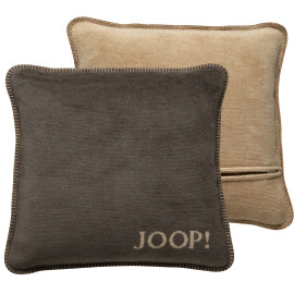 JOOP! Melange Doubleface Kastanie-Cashew polštář 50 x 50 cm Product: S výplní