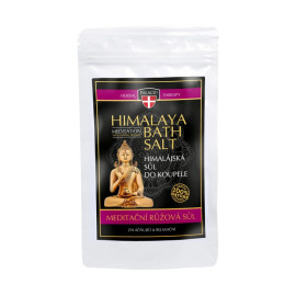 Himalájská meditační růžová sůl do koupele 200 g / Ulevuje od st
