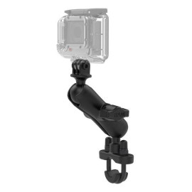 Dvojitý kulový držák RAM® U-Bolt s adaptérem pro akční kameru - střední