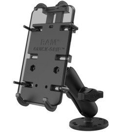 Pružinový držák na telefon RAM® Quick-Grip™ XL s vrtací základnou