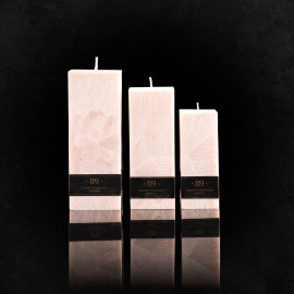 Aromatic89 Luxusní čtvercová aromatická svíčka mini Barva: Světlá, Velikost: Mini, Vůně: Inoop