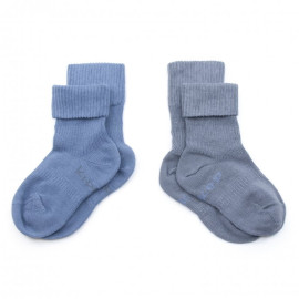 Dětské ponožky Stay-on-Socks 12-18m 2páry Denim Blue