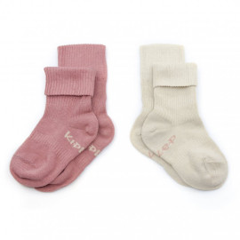 Dětské ponožky Stay-on-Socks 12-18m 2páry Dusty Clay