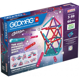 Geomag Glitter Recycled 60 pcs