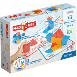 Geomag Magicube Block&Cards 16 pcs
