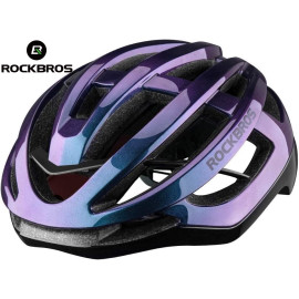 ROCKBROS Cyklistická přilba HC-58 fialová L