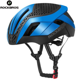 ROCKBROS Cyklistická přilba ultralehká TT-30 modrá