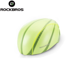 ROCKBROS Cyklistická pláštěnka na přilbu YPP017 zelená