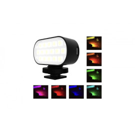 MINI Nastavitelné RGB LED světlo (vč Aku) (PULUZ)