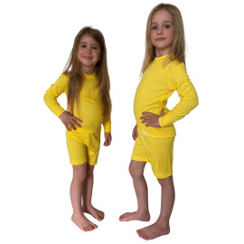 SPORT NANO triko dlouhý rukáv .dětské .100 .žlutá