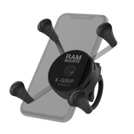 RAM® sestava - malý držák X-Grip® s nízkou základnou stahovací na řidítka