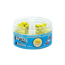 Splashbaits Neutrálně vyvážené boilies Čedar dumbells 8x12 mm 50 g