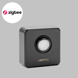 LiGHTPRO Pohybový senzor SMART ZigBee, chytré venkovní pohybové čidlo na baterie, LiGHTPRO