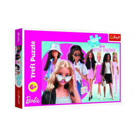 Trefl Puzzle Barbie a její svět 41x27,5cm 160 dílků v krabici 29x19x4cm