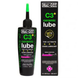 MUC-OFF C3 DRY CERAMIC LUBE - Mazivo na řetěz s keramikou do sucha Objem balení: 5 ml