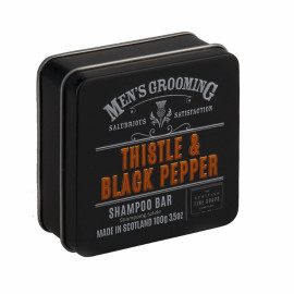 Pánský tuhý šampon Thistle & Black pepper