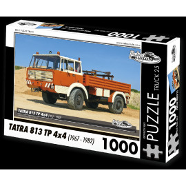 RETRO-AUTA Puzzle TRUCK č.25 Tatra 813 TP 4x4 (1967-1982) 1000 dílků