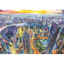 ANATOLIAN Puzzle Pohled na Šanghaj 2000 dílků