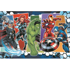 TREFL Puzzle Avengers: Neporazitelní 60 dílků