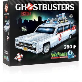 WREBBIT 3D puzzle Auto GhostbustersECTO-1, 280 dílků