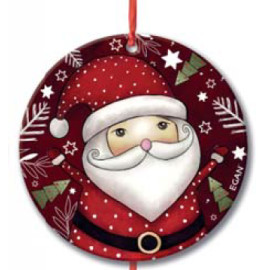 Egan Vánoční Santa Claus 7 x 7 cm
