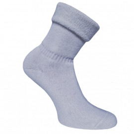 Dětské merino froté 85% ponožky světle modré MUFFIN MODE Velikost: 15-16