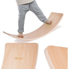 KIK Dřevěná balanční deska