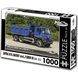 RETRO-AUTA Puzzle TRUCK č.40 Tatra 815-2A0S01 6x6.2 EURO III (2008 - 2013) 1000 dílků