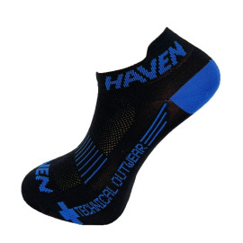 Ponožky HAVEN SNAKE Silver NEO black/blue 2 páry vel. 1-3 (34-36) 2 páry