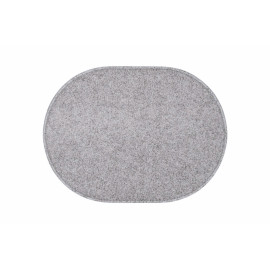 Vopi koberce Kusový koberec Eton šedý ovál - 120x170 cm