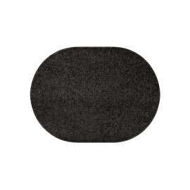 Vopi koberce Kusový koberec Eton černý ovál - 200x300 cm