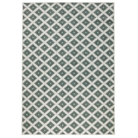 NORTHRUGS - Hanse Home koberce Kusový koberec Twin-Wendeteppiche 103125 grün creme – na ven i na doma - 200x290 cm
