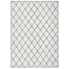 NORTHRUGS - Hanse Home koberce Kusový koberec Twin-Wendeteppiche 103118 grau creme – na ven i na doma - 160x230 cm