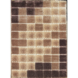 Berfin Dywany Kusový koberec Seher 3D 2615 Brown Beige - 160x220 cm