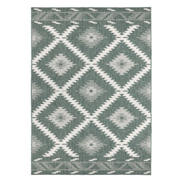 NORTHRUGS - Hanse Home koberce Kusový koberec Twin Supreme 103431 Malibu green creme – na ven i na doma - 80x250 cm