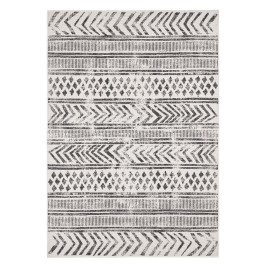 NORTHRUGS - Hanse Home koberce Kusový koberec Twin Supreme 103860 Biri Black/Cream – na ven i na doma - 160x230 cm