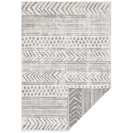 NORTHRUGS - Hanse Home koberce Kusový koberec Twin Supreme 103862 Biri Grey/Cream – na ven i na doma - 120x170 cm