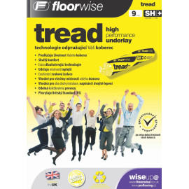 Floorwise Podložka pod koberec Floorwise Tread - 137x1100 (role 15 m2) cm