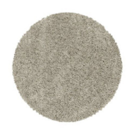 Ayyildiz koberce Kusový koberec Sydney Shaggy 3000 natur kruh - 200x200 (průměr) kruh cm