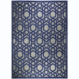 Flair Rugs koberce Kusový koberec Piatto Oro Blue – na ven i na doma - 200x290 cm