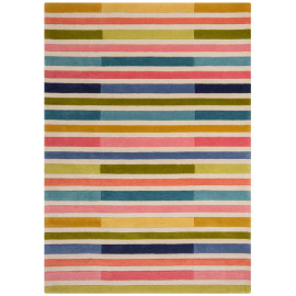 Flair Rugs koberce Ručně všívaný kusový koberec Illusion Piano Pink/Multi - 160x230 cm