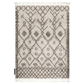 Dywany Łuszczów Kusový koberec Berber Tanger B5940 cream and brown - 180x270 cm