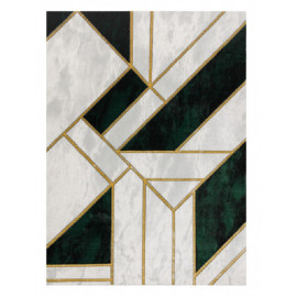 Dywany Łuszczów Kusový koberec Emerald 1015 green and gold - 240x330 cm