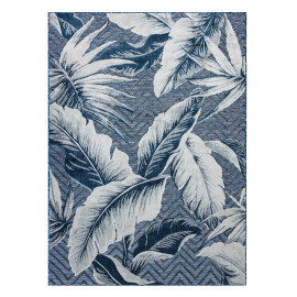 Dywany Łuszczów Kusový koberec Botanic 65242 Feathers navy – na ven i na doma - 157x220 cm